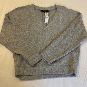 White House Black Market V Neck Sweater